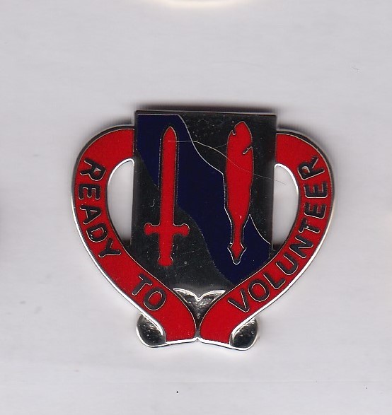 US Army 105th Personnel Services Battalion PSB crest DUI badge G-23
