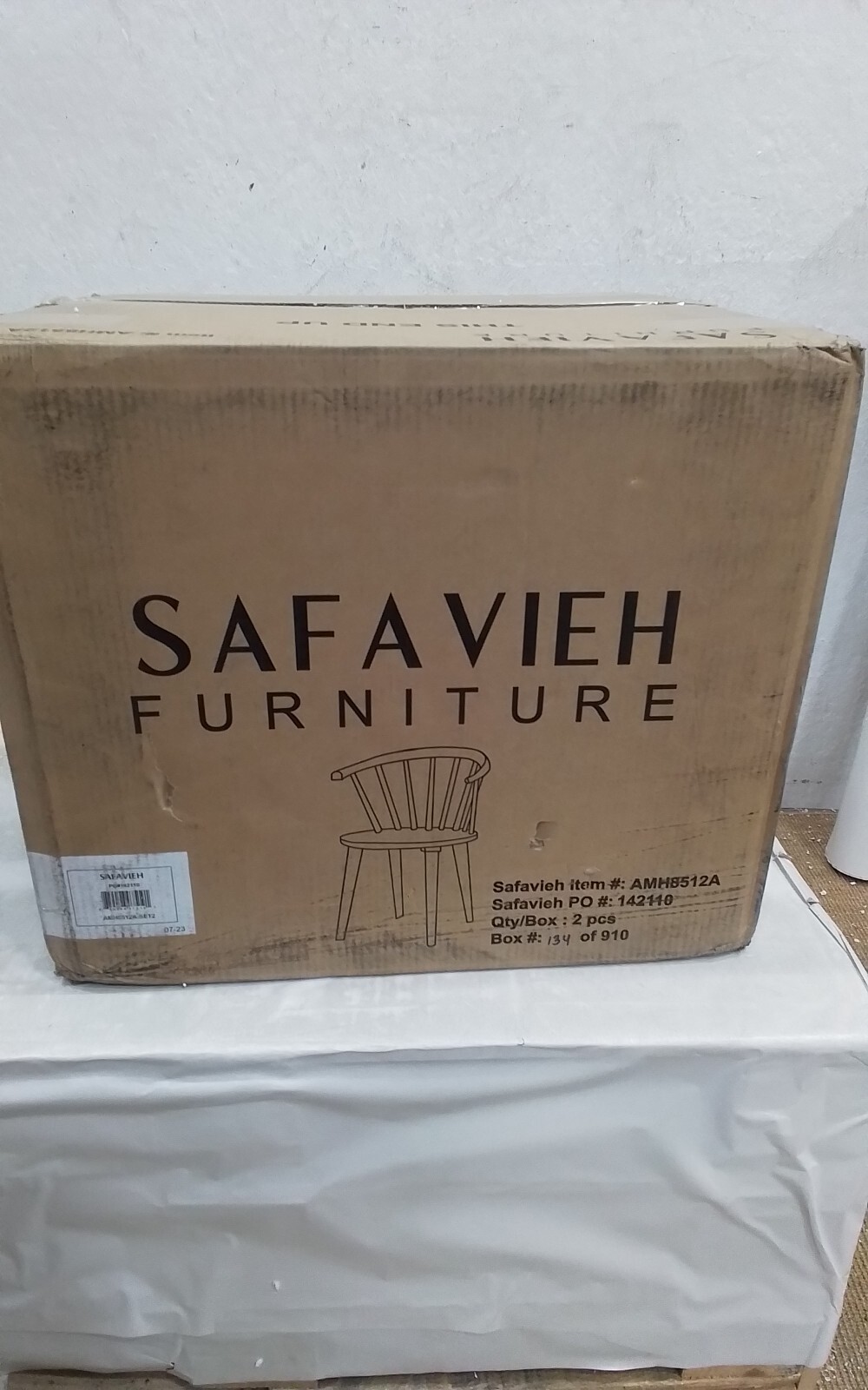 Safavieh BLANCHARD SIDE CHAIR, Reduced Price 2172730655 AMH8512A