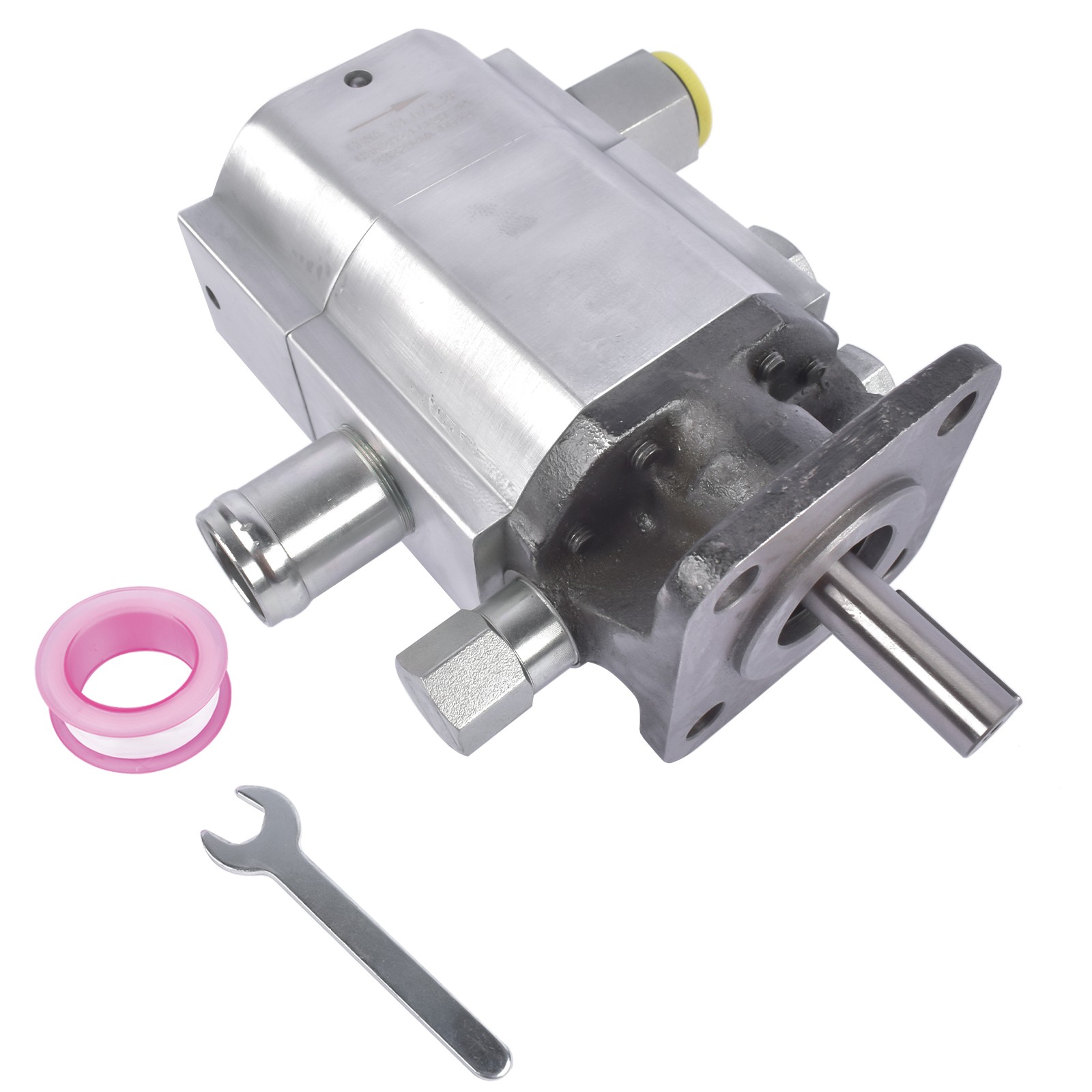 Hydraulic Log Splitter Pump 16GPM 3000 PSI 2-Stage Gear Pump for Log Splitters