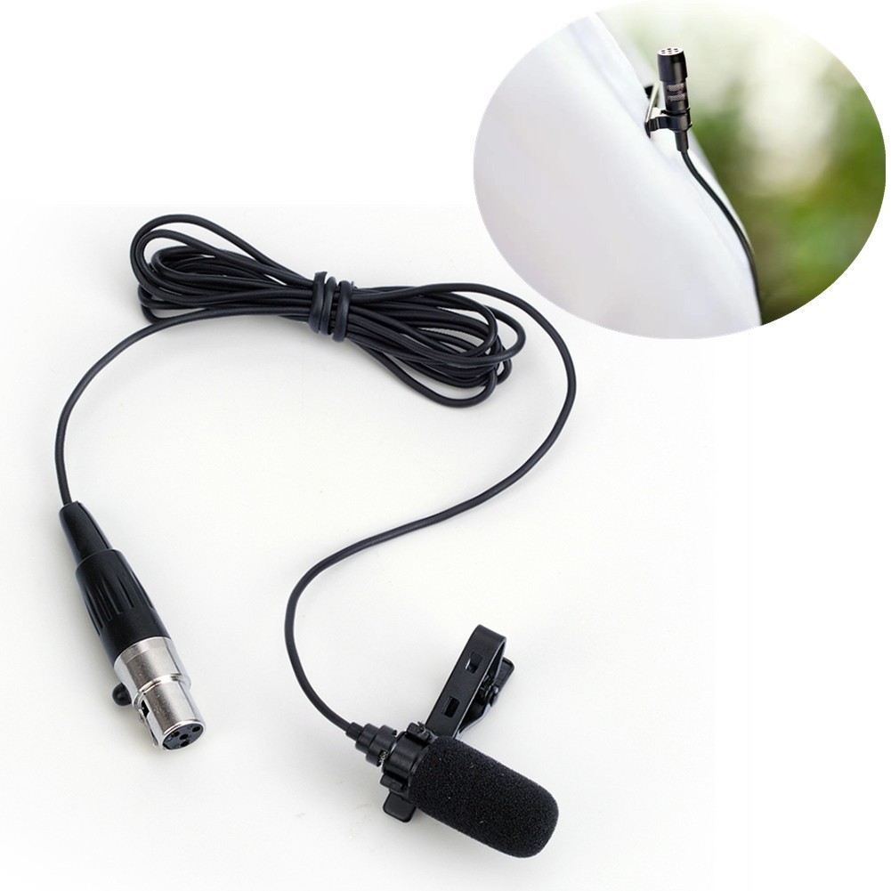 Brand New Lapel Microphone Lavalier Comfort Detachable For Wireless