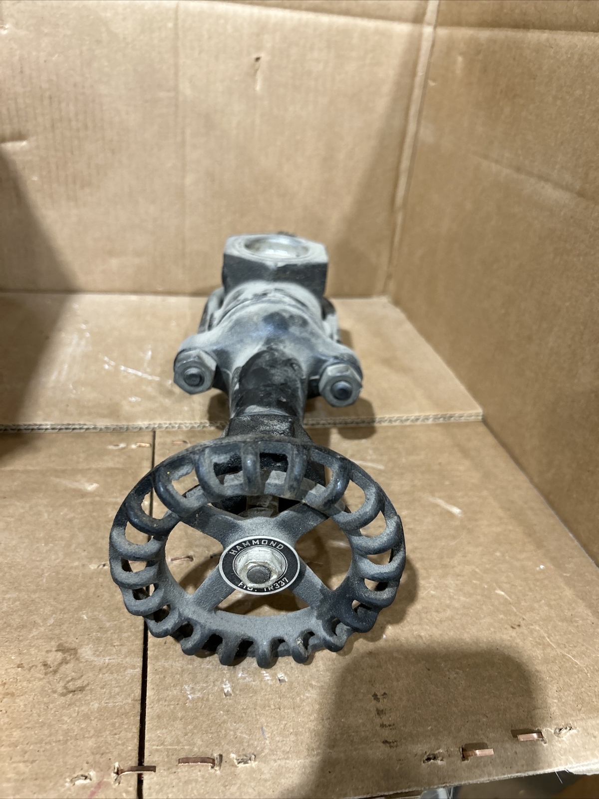 Hammond 1 1/2" Brass Gate Valve 1R337 (C3D)