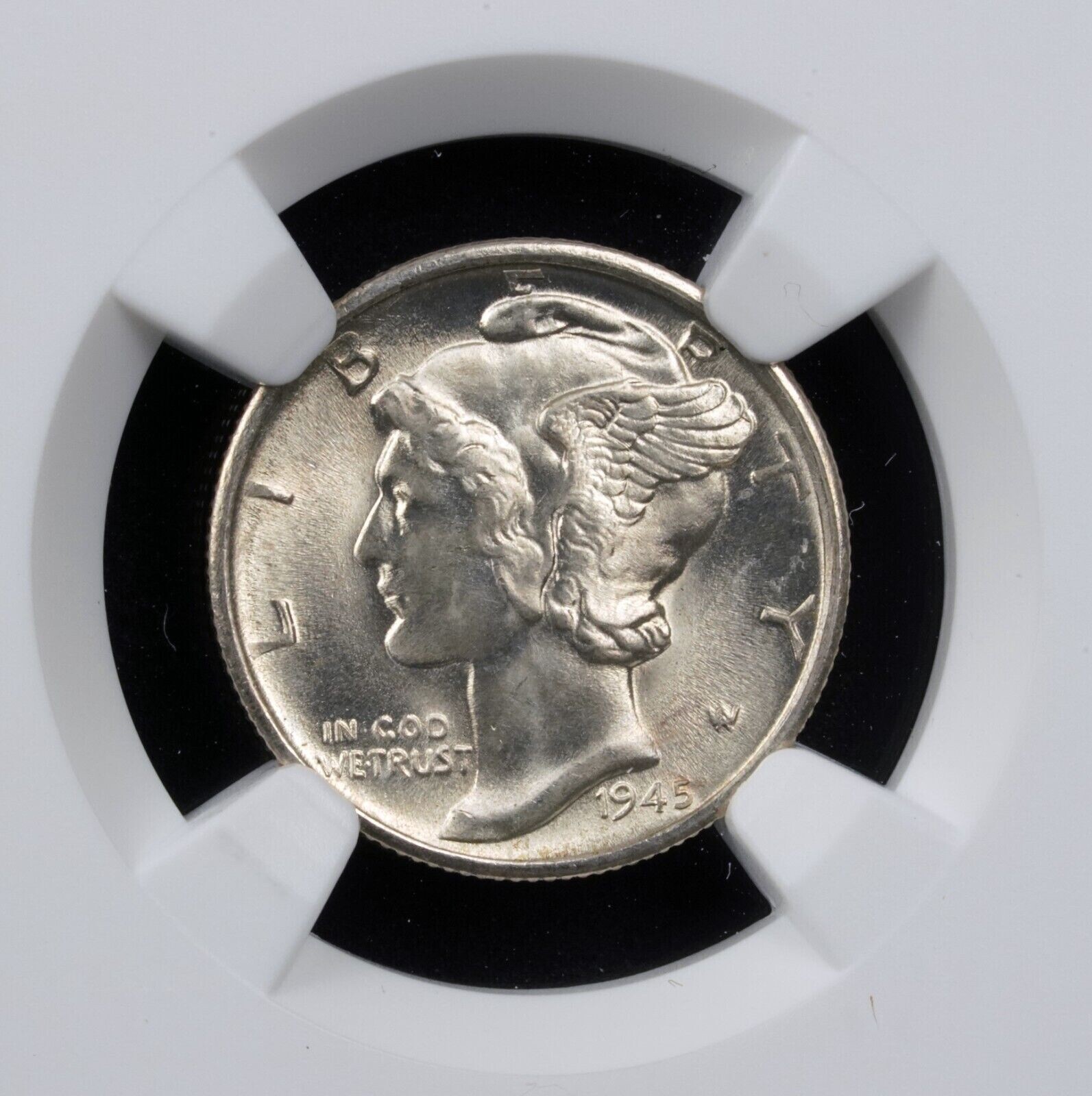 1945 S NGC MS65 CONECA DDR-001 Doubled die reverse RARE