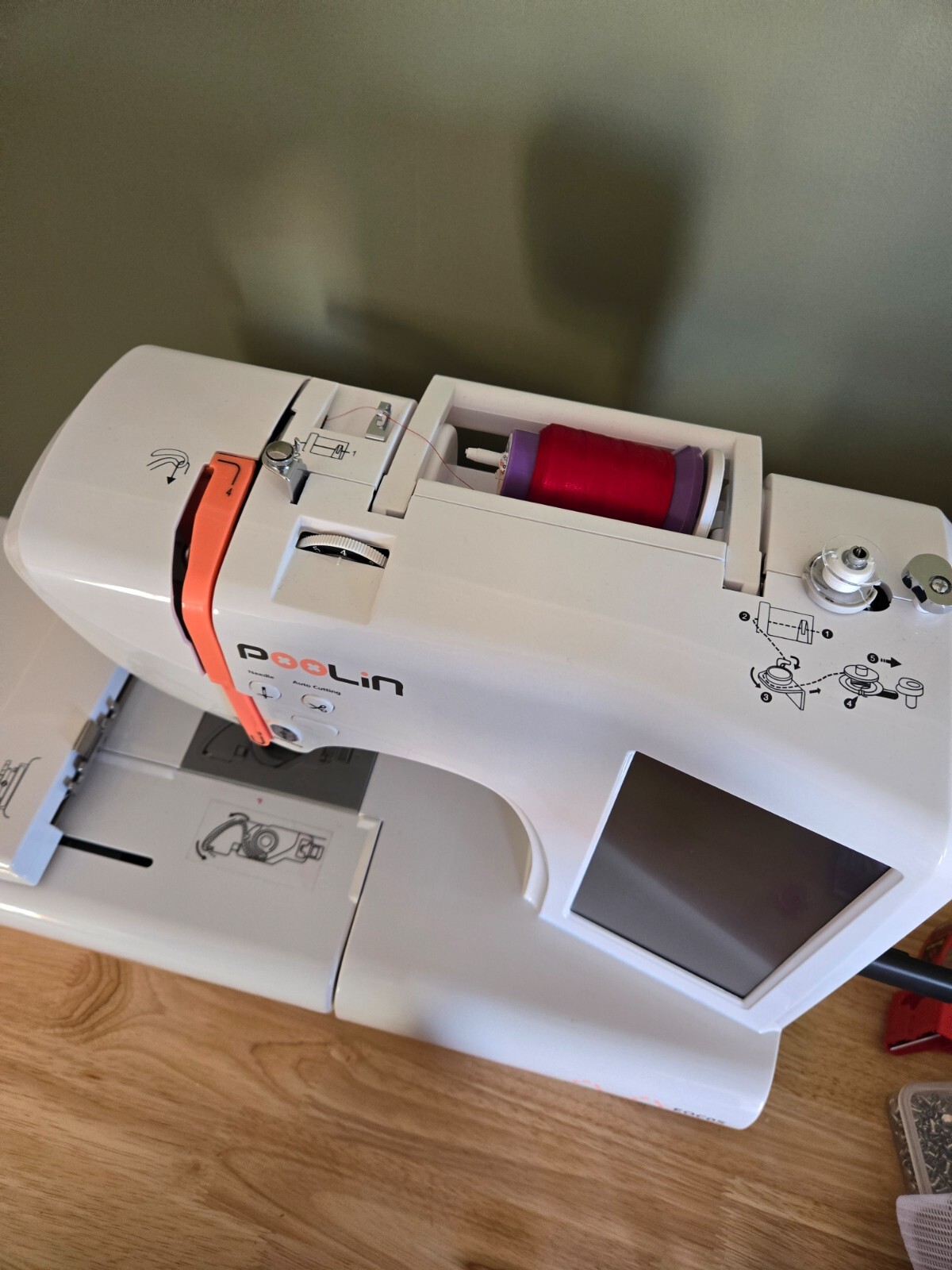Single Needle Embroidery Machine