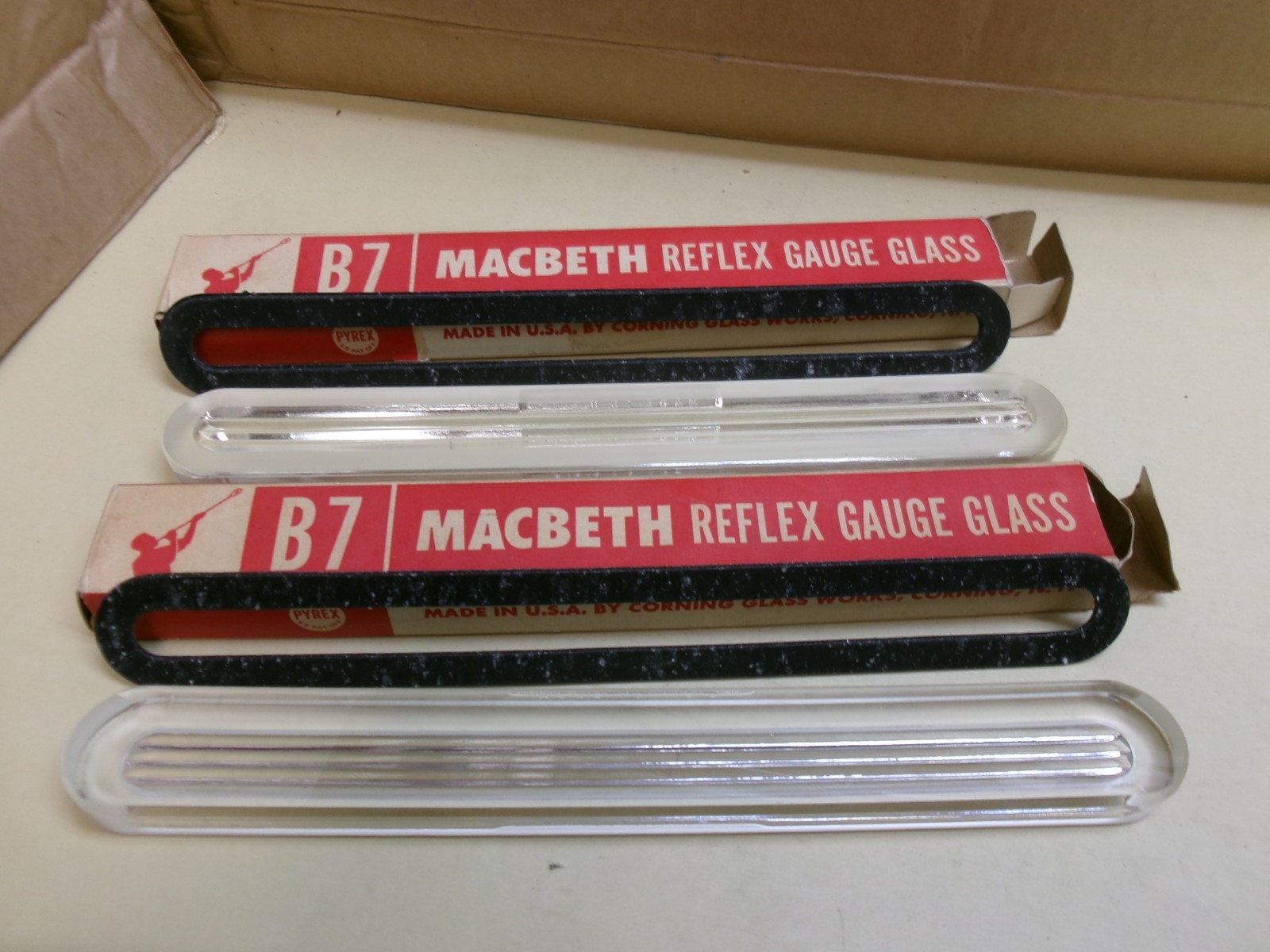 Macbeth B7 Reflex Gauge Glass, Lot of 2