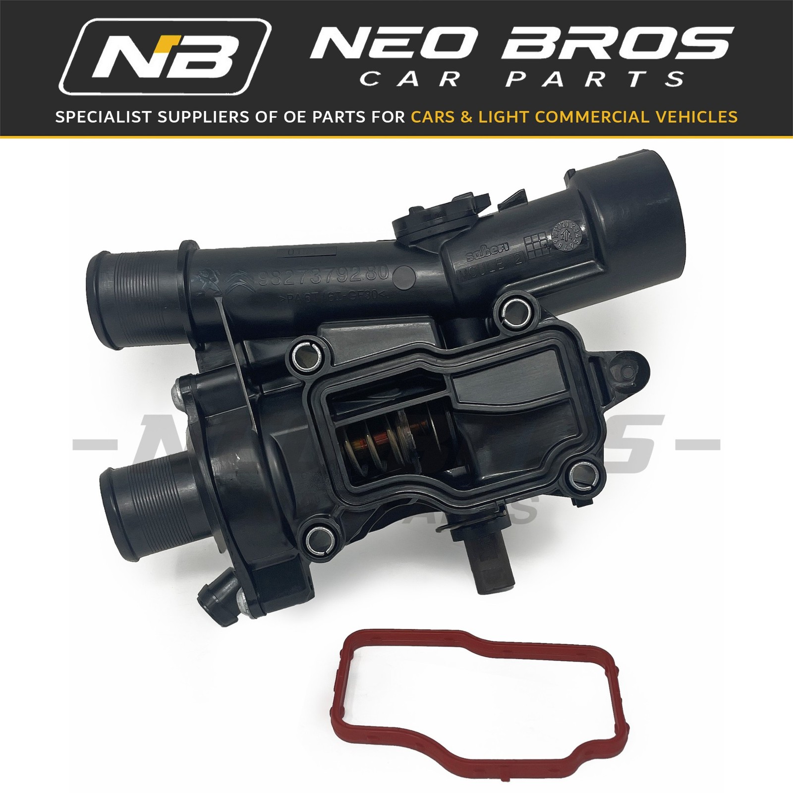 OE Thermostat Housing Peugeot Citroen Fiat Vauxhall 2.0 2.2 - 6.3 6.4 9827379280