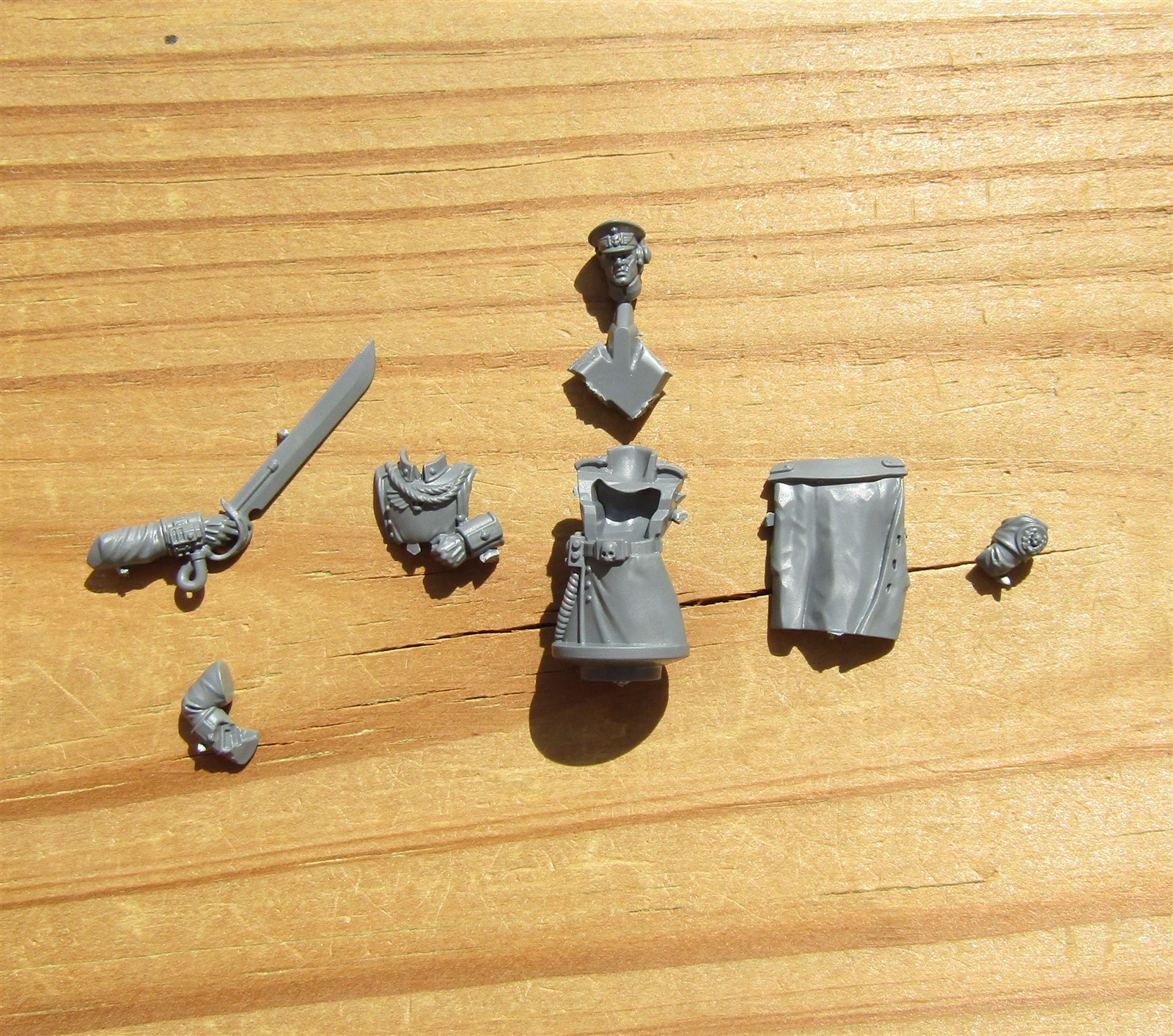 40K Astra Militarum Cadian Upgrade Tank Commander Bits