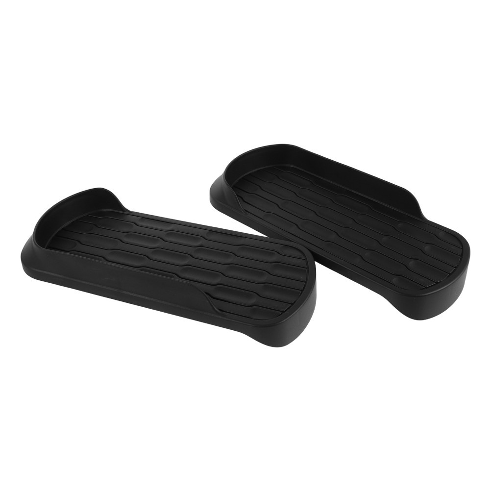 1 Pair Durable Exercise Bike Pedals for Gym Stable Step Platform Black