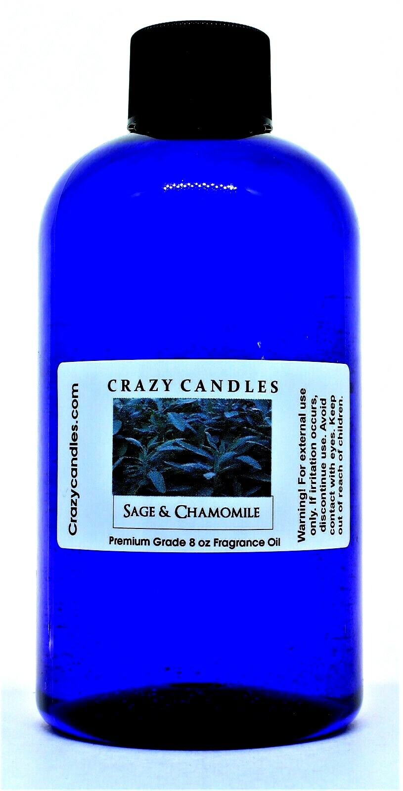 8oz Sage Chamomile 8oz Premium Grade Scented Fragrance Oil Crazy Candles
