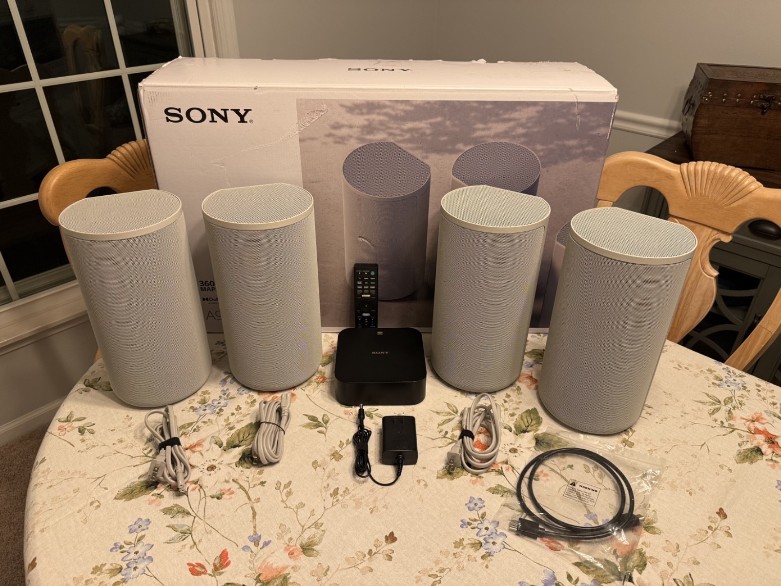 Sony HT-A9 home theater system - used/not working