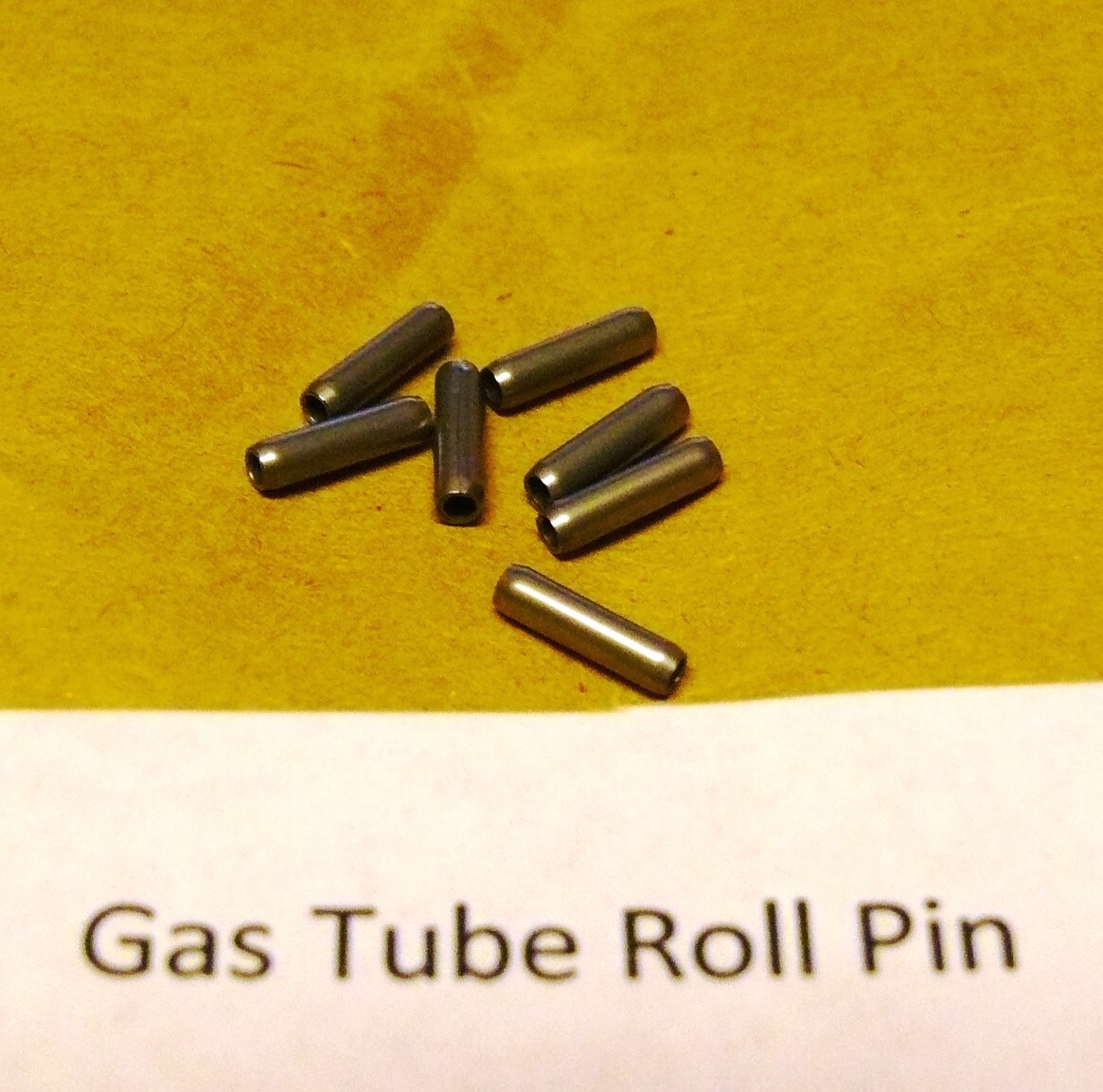 Gas Tube Roll Pins - 5/64" x 5/16" - Bag of 6 - Made in the USA