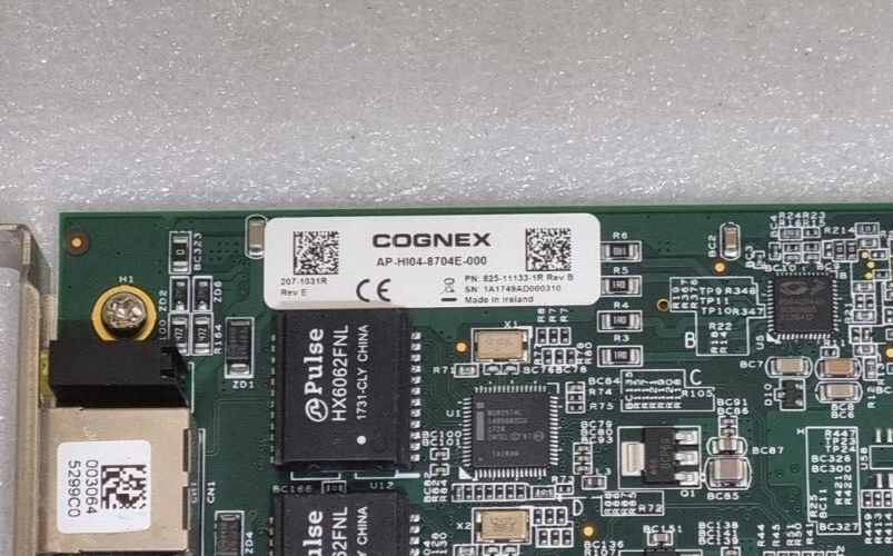 Used COGNEX 207-1031R REV E Board Computer P/N 825-11133-1R Rev B