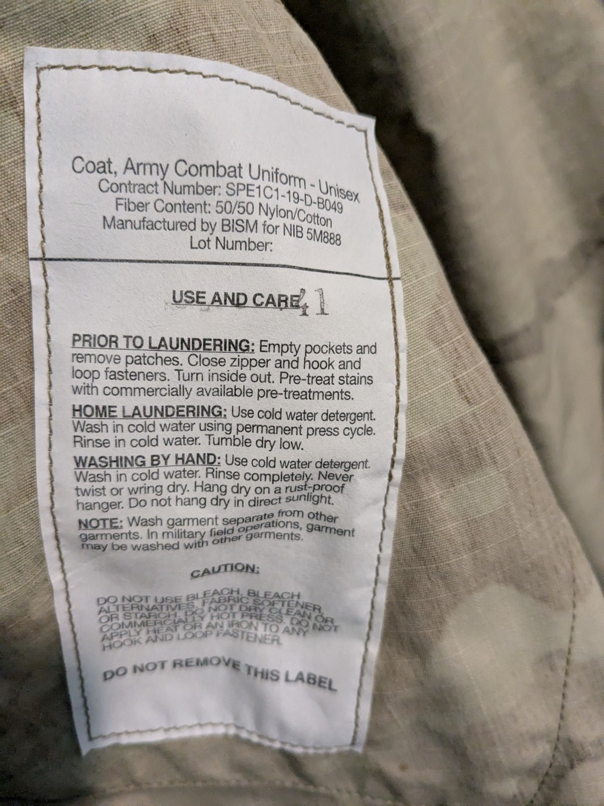 Air Force OCP Standard Uniform Blouse Coat Jacket SMALL SHORT