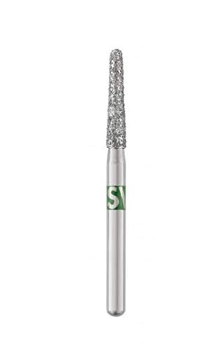 Piranha Diamonds FG #856.021 Coarse Grit, Round End Taper, Single Use Diamond