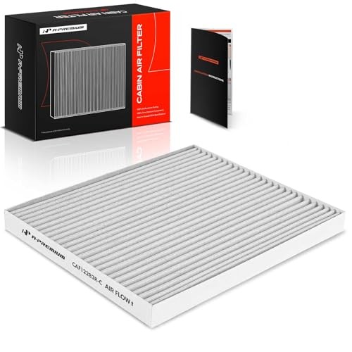 Cabin Air Filter with Activated Carbon Compatible with Chrysler Pacifica 2017