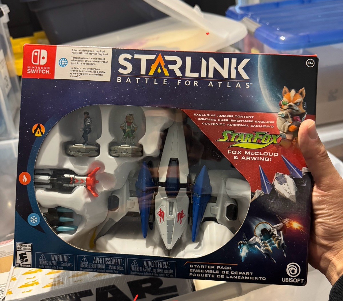 Rare Nintendo Switch Starlink: Battle for Atlas StarFox Starter Pack