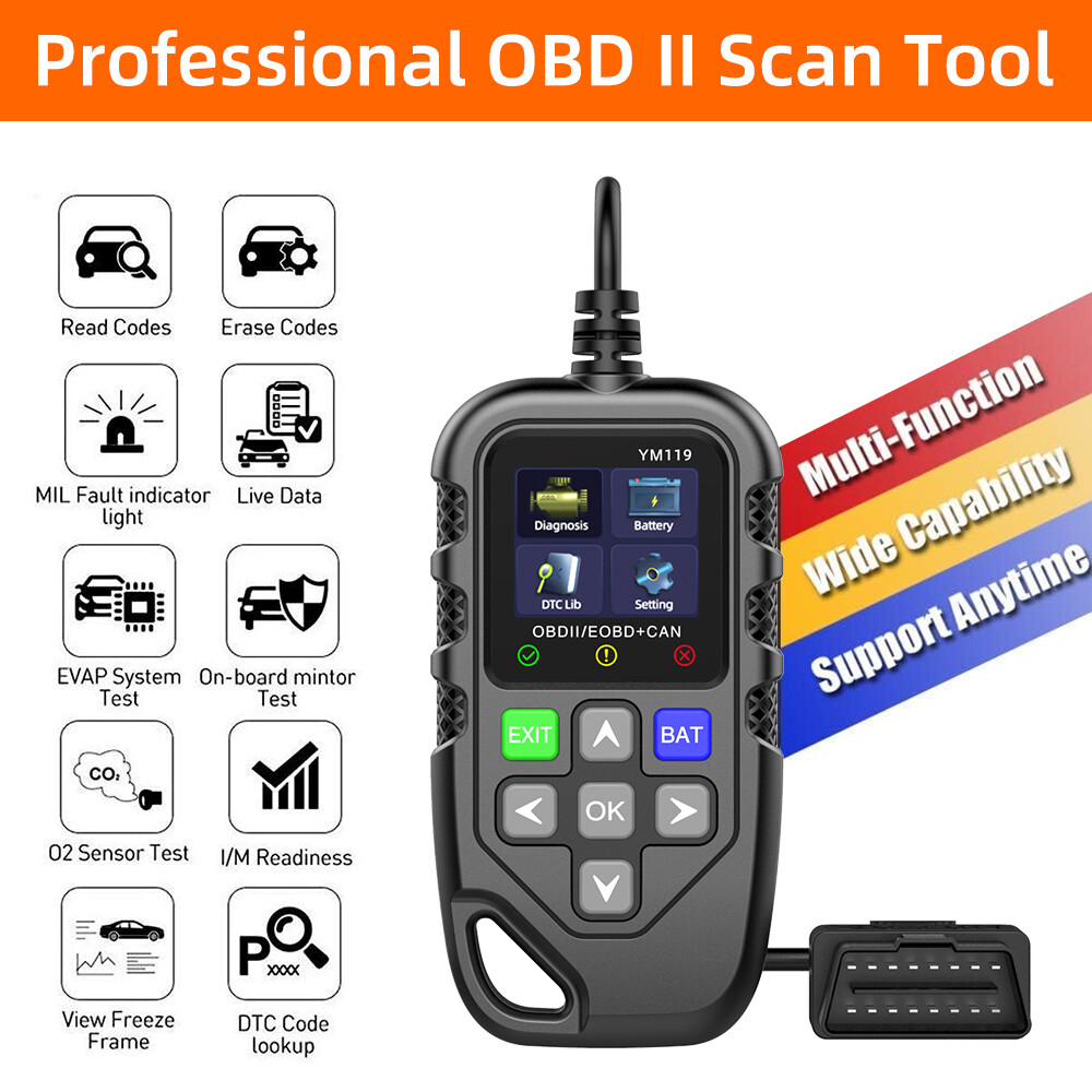 Automotive OBD2 Scanner OBD Code Reader Car Diagnostic Tool Check Engine Fault