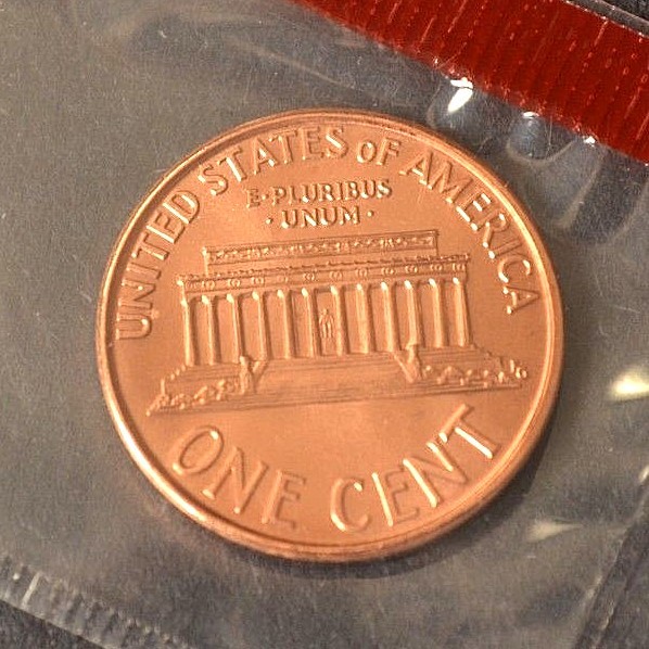 1996 D LINCOLN CENT Choice Unc in Mint Cello
