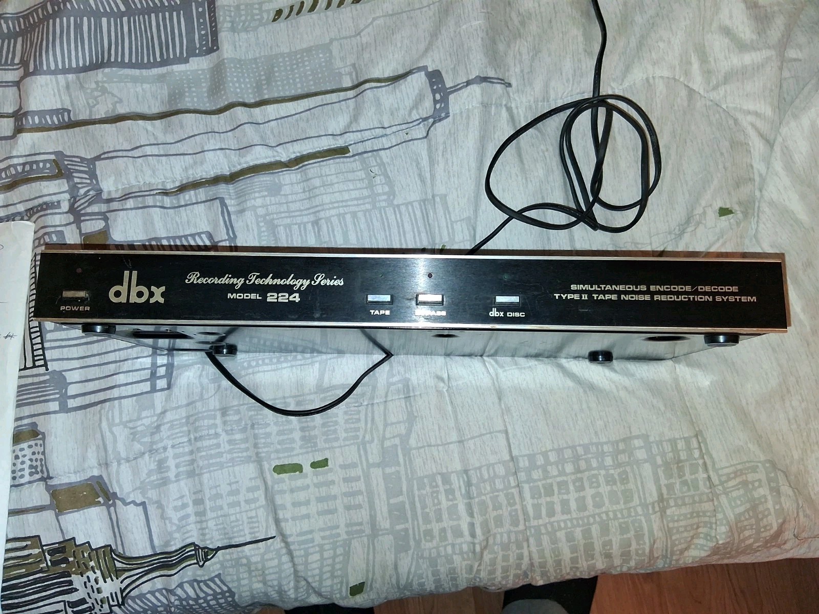 DBX Recording Technology Series Model 224 Type II Tape Noise Reduction System