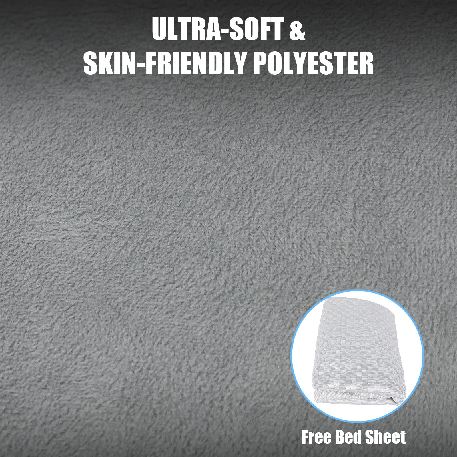 Memory Foam Mattress for Tesla Model Y - 2.4" High-Density, Soft Car Camping ...