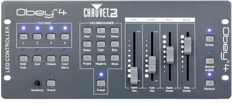 Chauvet DJ Obey 4 16-ch DMX Lighting Controller