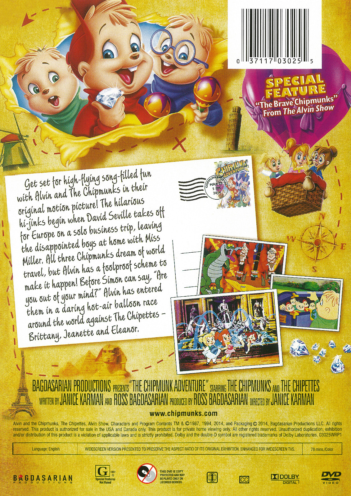 Chipmunk Adventure (DVD)