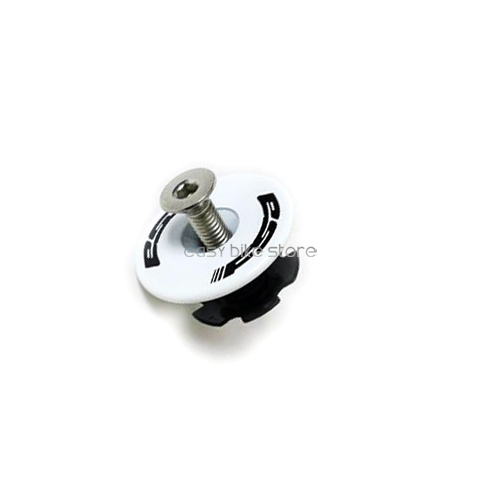 WHITE FSA  1-1/8"  Headset Top Cap (flat)  Stem -evaevaDDE1S.. CYCLING STAR