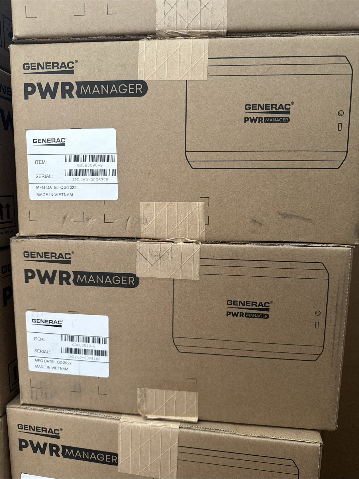 Generac Pwr Manager New. G0080090-8 / Factory Sealed G0080090, Free Ground Ship!