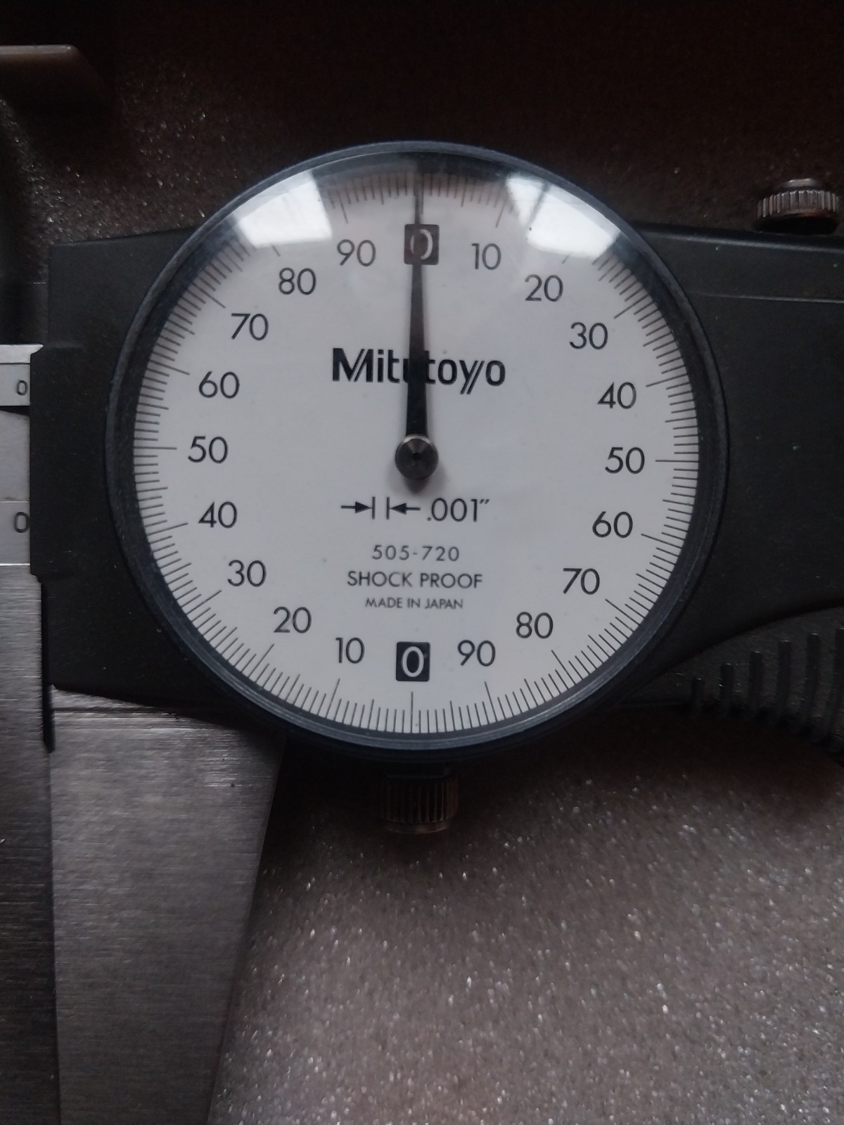12in Mitutoyo Dial Calipers .001 Great Shape!