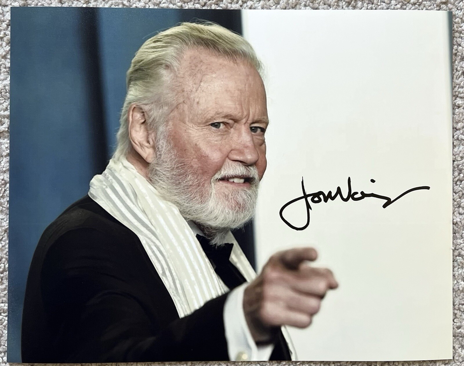 Jon Voight Signed In Person 8x10 Photo - Coming Home, Midnight Cowboy, Hollywood