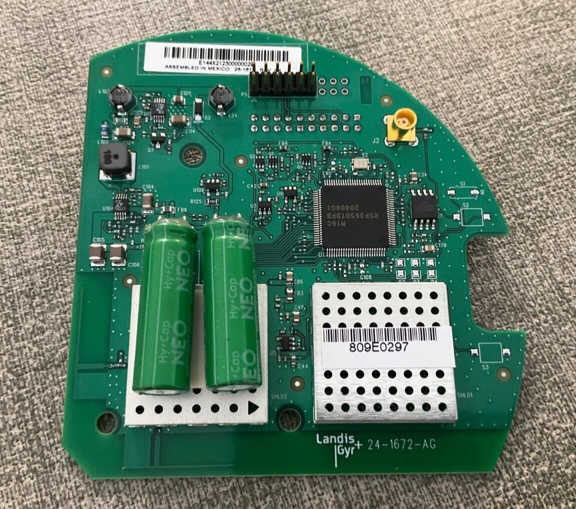 Landis GYR Gridstream RF EnhancedSeries IV ELSTER A3 Meter Board 24-1672-AG