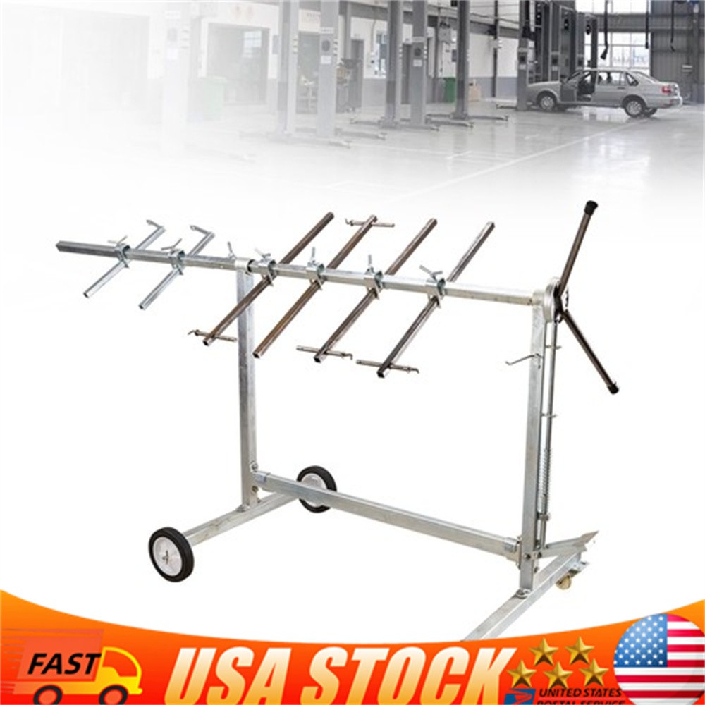 Automotive Spray Painting Rack Stand auto body Shop Paint Booth Hood Parts TOP