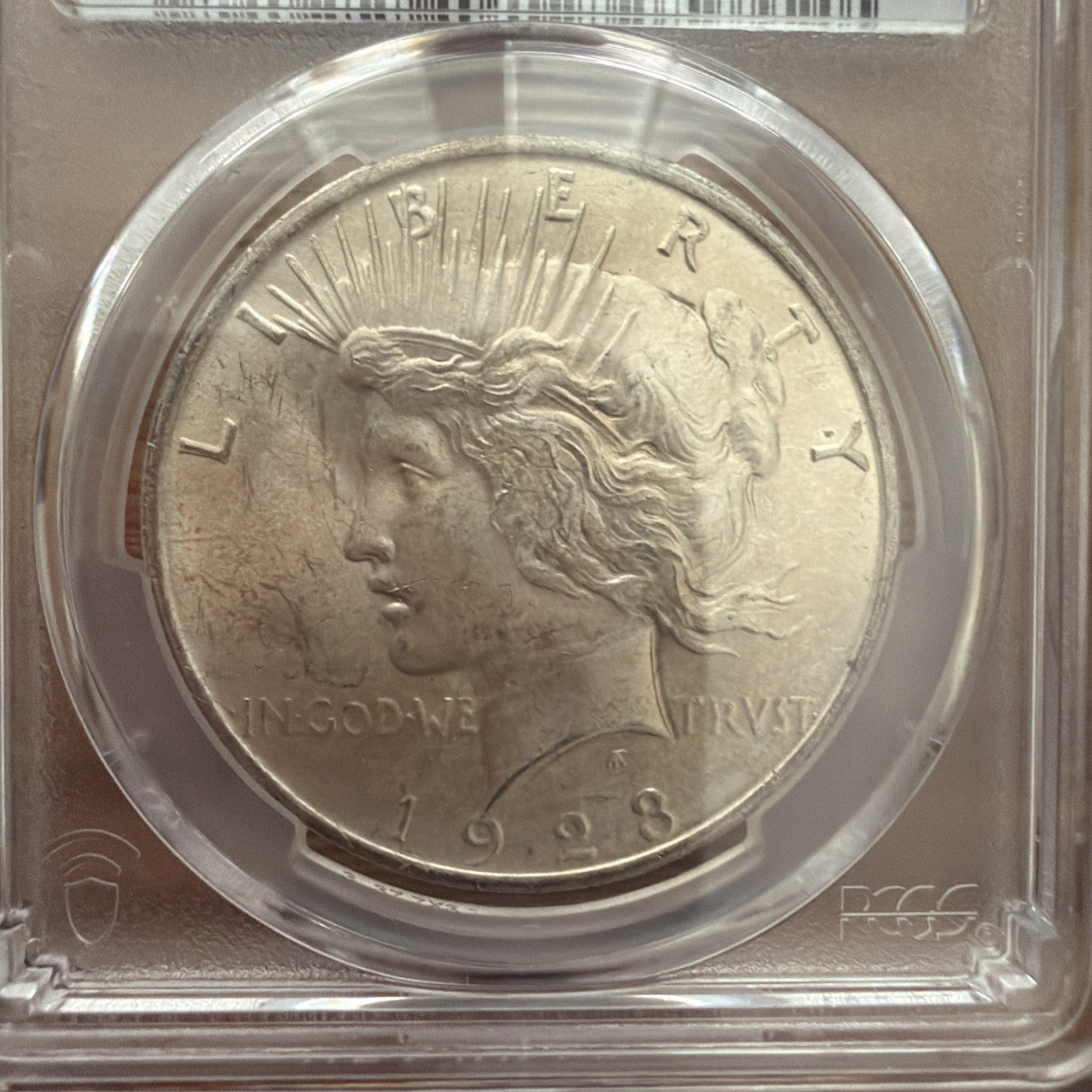1923 Peace Silver Dollar PCGS MS63 Philadelphia