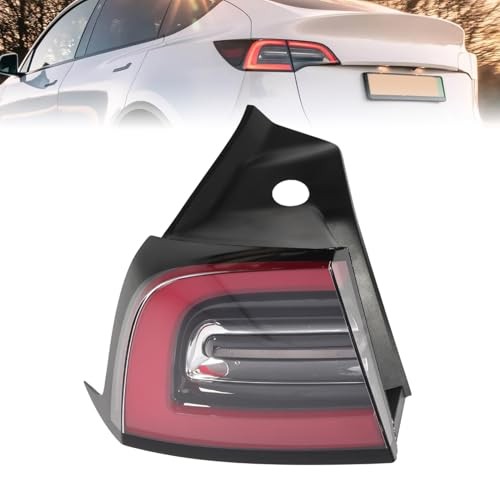 4 Pin Left Outer Tail Light Assembly Compatible Model 3&Y 2021-2024 Rear Brake