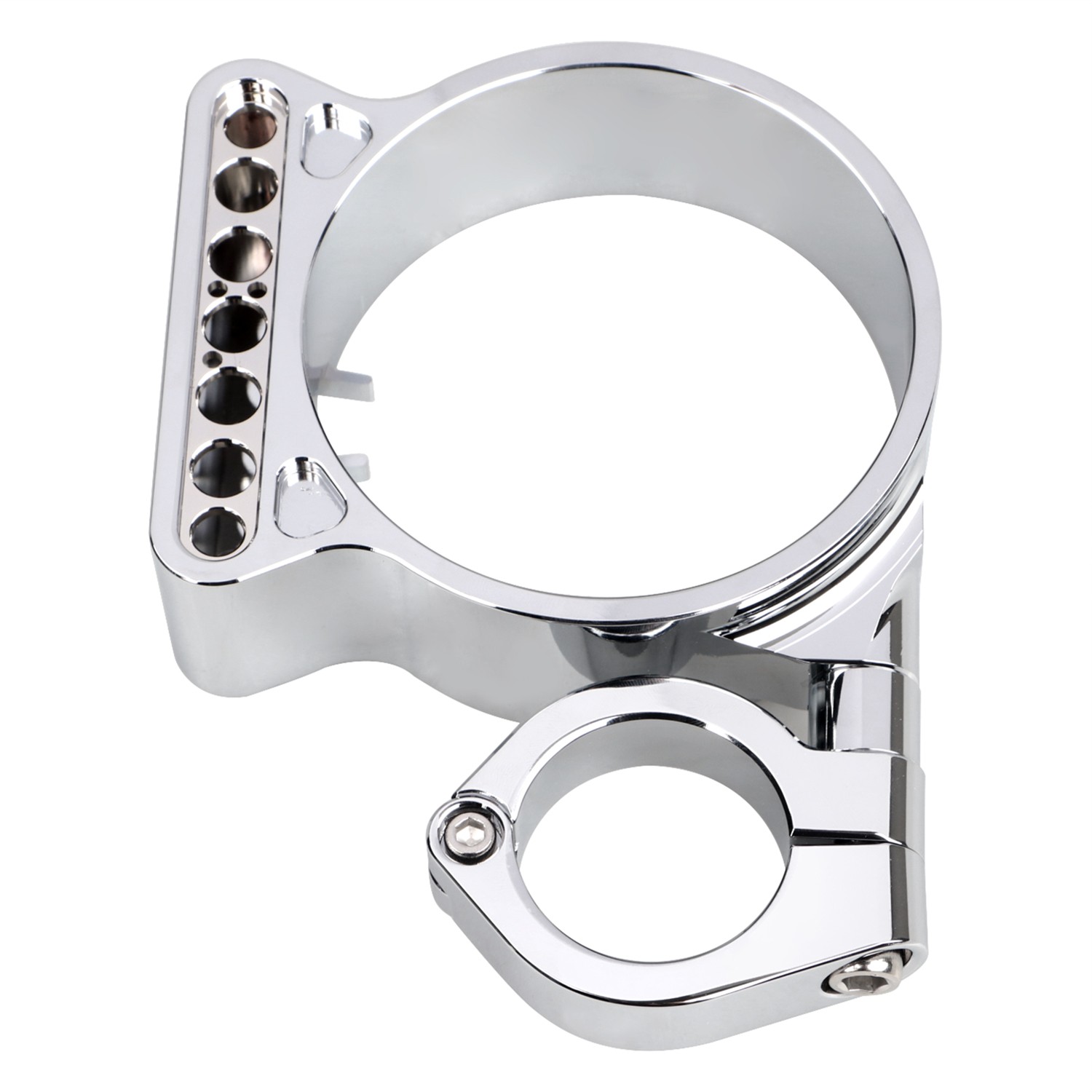 Side Mount Speedometer Relocation Bracket Kit For Harley Forty Eight Seventy Two
