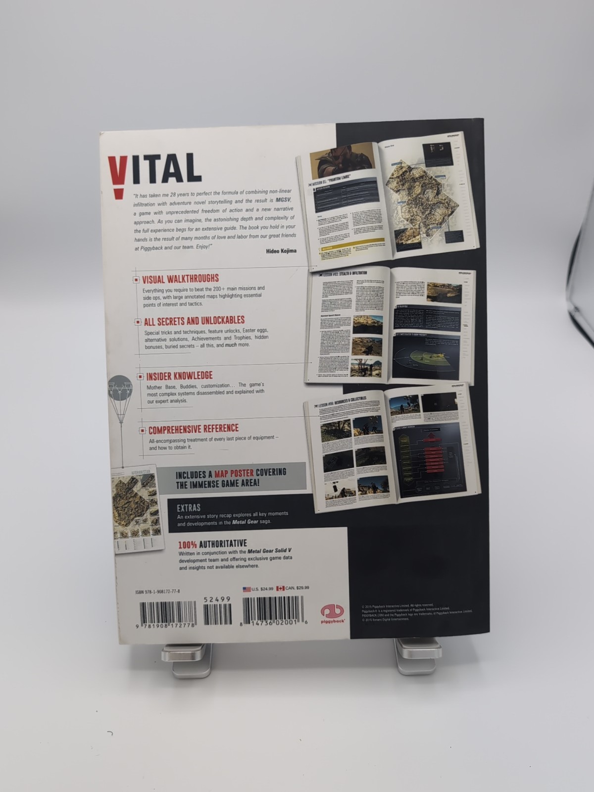 Metal Gear Solid V: The Phantom Pain: The Complete Official Guide, With Map