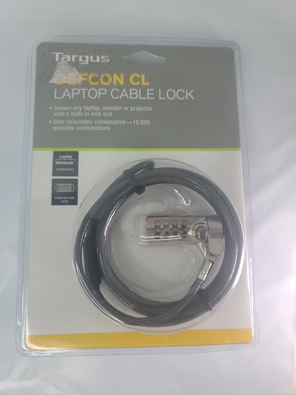 Targus Defcon CL Laptop Cable Lock