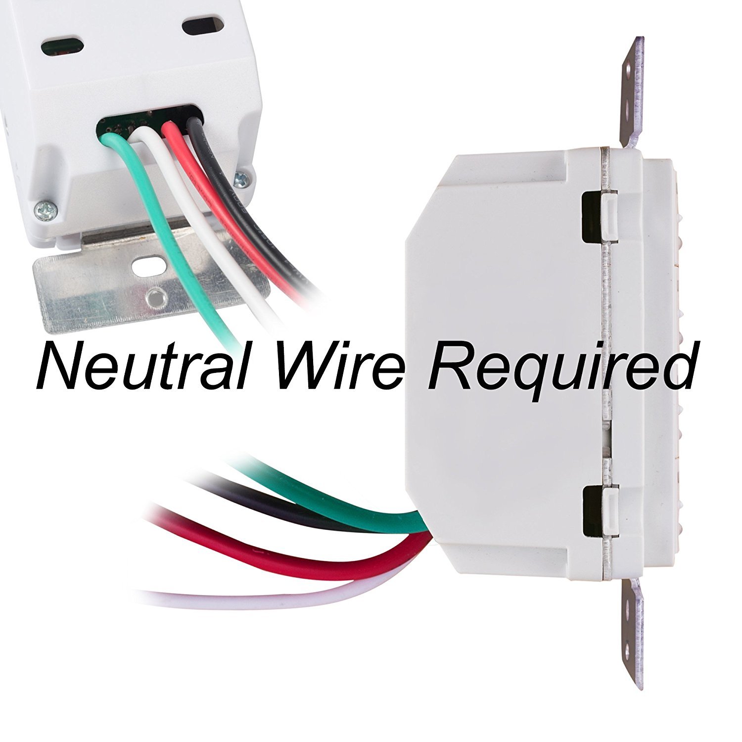 BN-LINK Countdown Digital In-wall Timer Switch 5-15-30-60 mins 2 4 hours For Fan