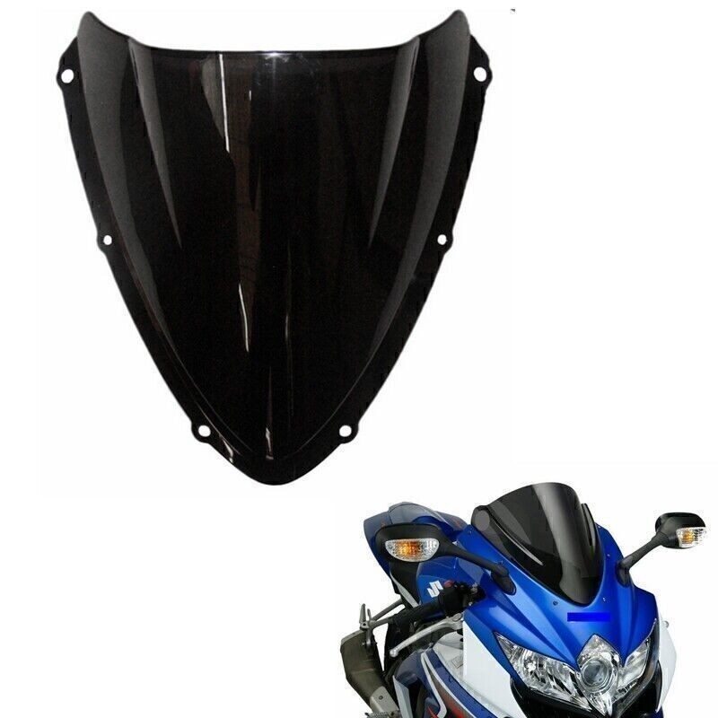Windscreen Windshield For Suzuki GSXR 600 750 2008 2009 2010 Double Bubble Smoke