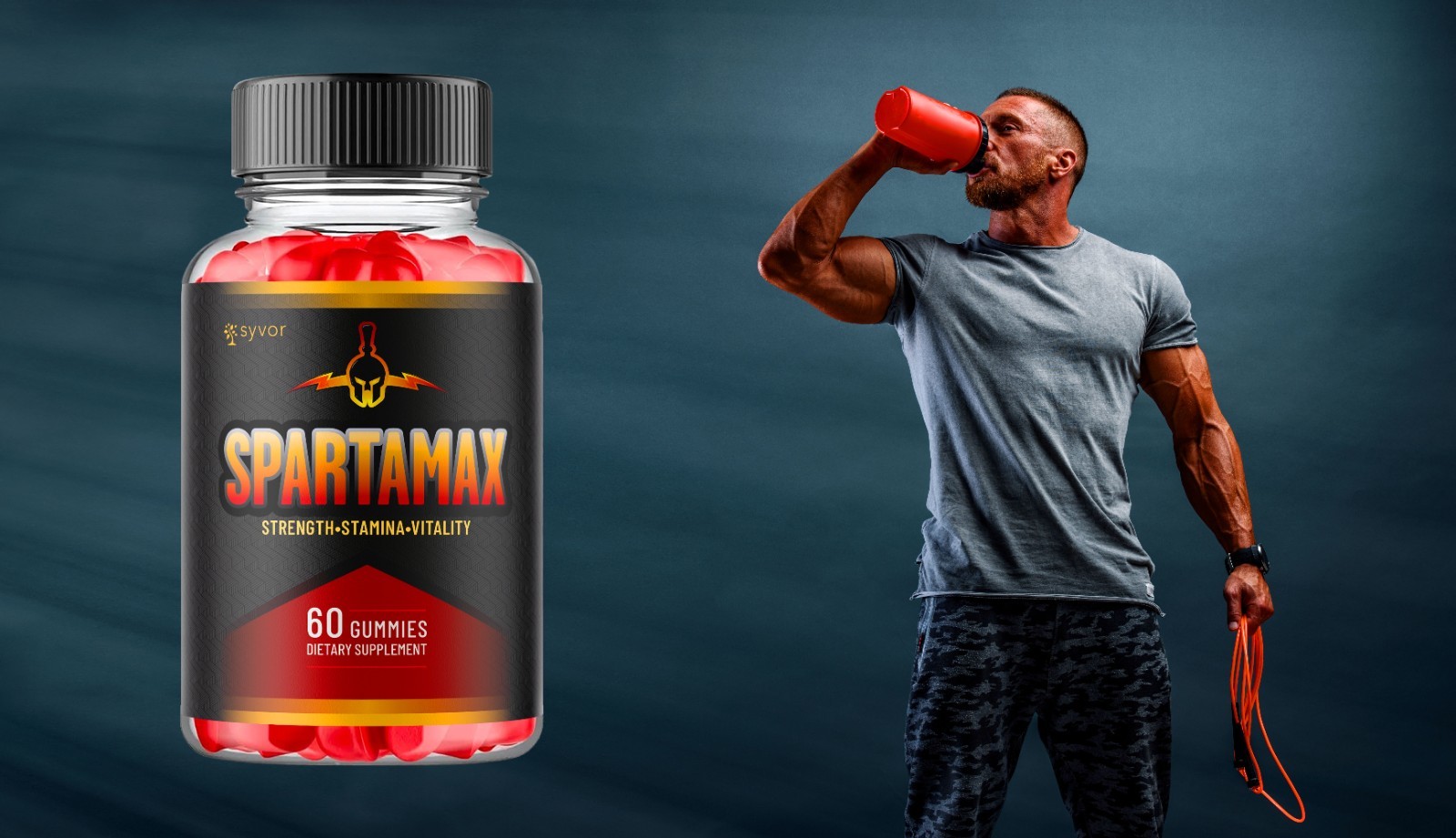 (2 Pack) Spartamax ACV Gummys Advanced Formula Sparta Max Supplement 120 Gummies