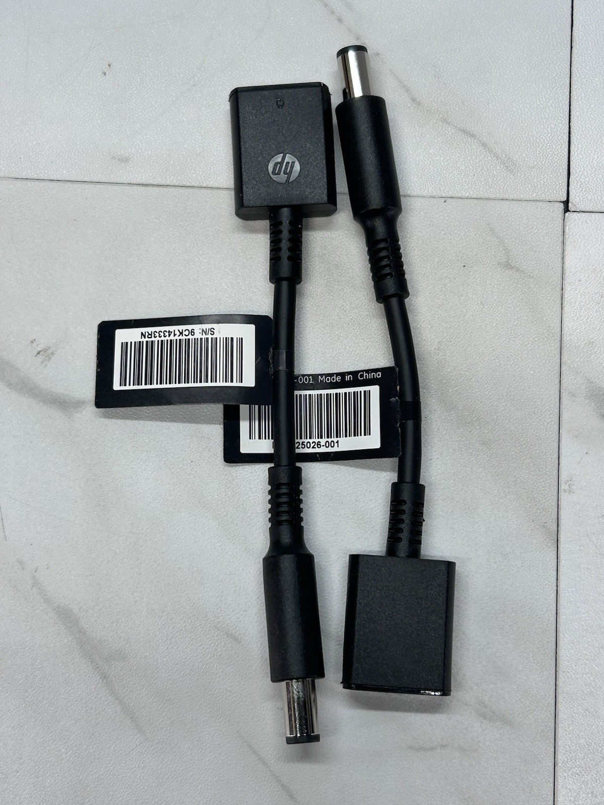 X 2 For HP 734630-001 734734-001 4.5mm to 7.4mm Smart Adapter Dongle Converter
