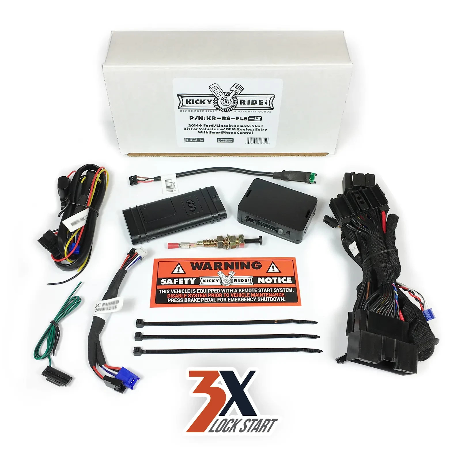 Plugin Remote Start - OEM Fob & APP! Select 2014-2024 Ford/Lincoln Models