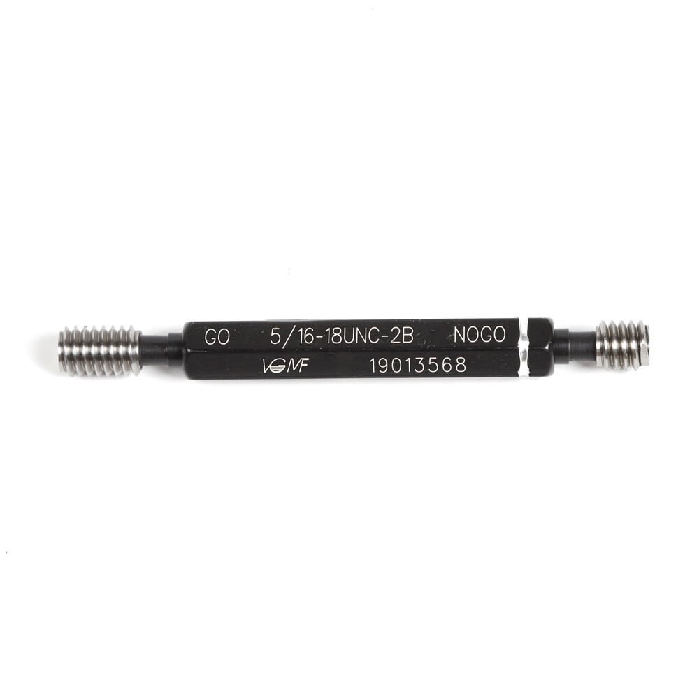 10 Pcs UNC/UNF Thread Plug Gage Gauge Set Double End Go And No Go H28 SKD11