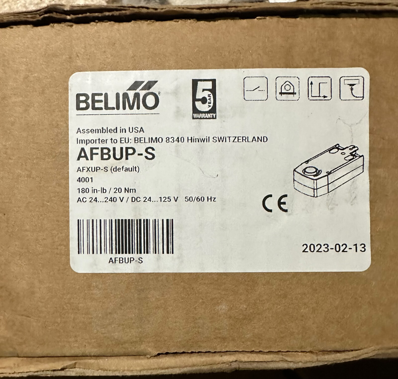 Belimo - AFBUP-S