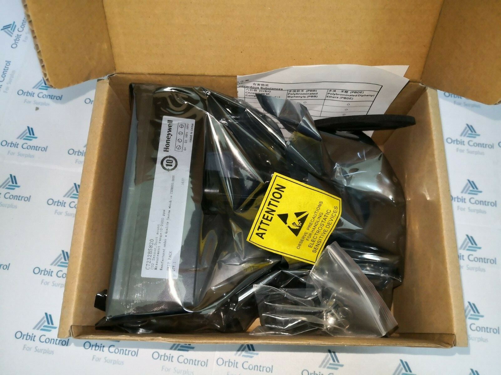 Honeywell Windway CO2 Sensor C7232B5820
