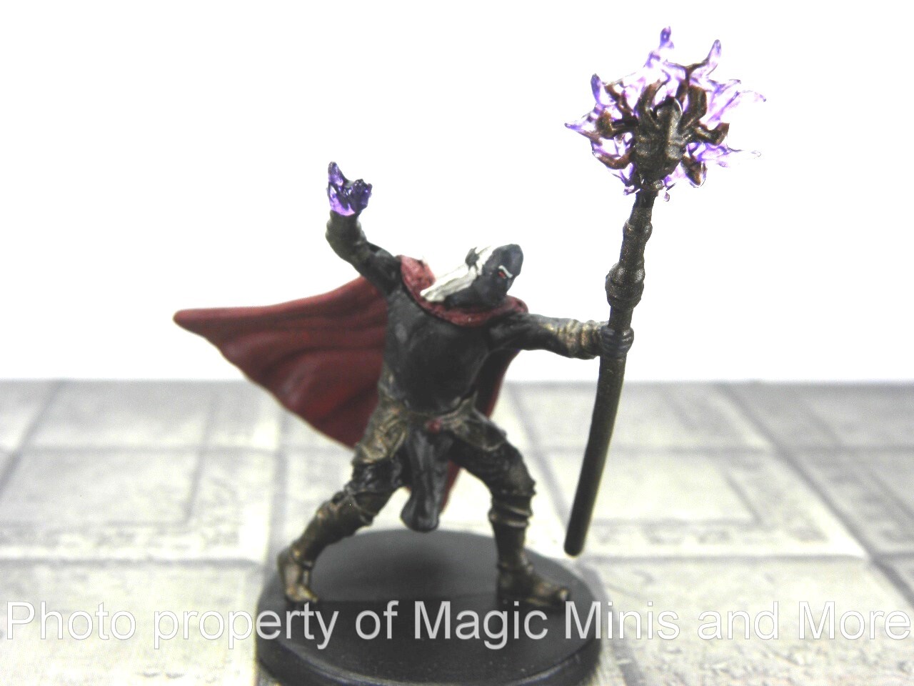 Rage of Demons ~ DROW ARCHMAGE #23 Icons of the Realms D&D miniature wizard