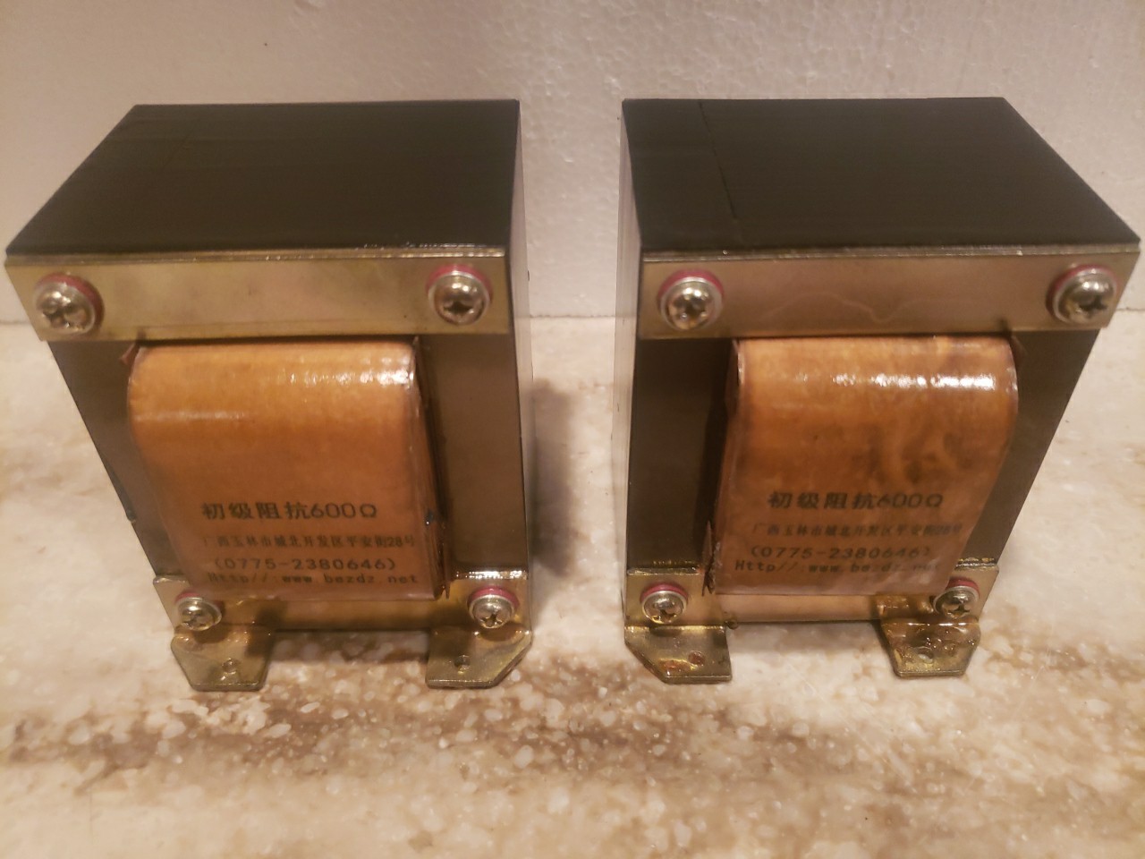 Pr. BEZC SE 600 Ohm Audio Output Transformers  6C33C,6336,3X 6AS7G,8X 6C19C/12B4