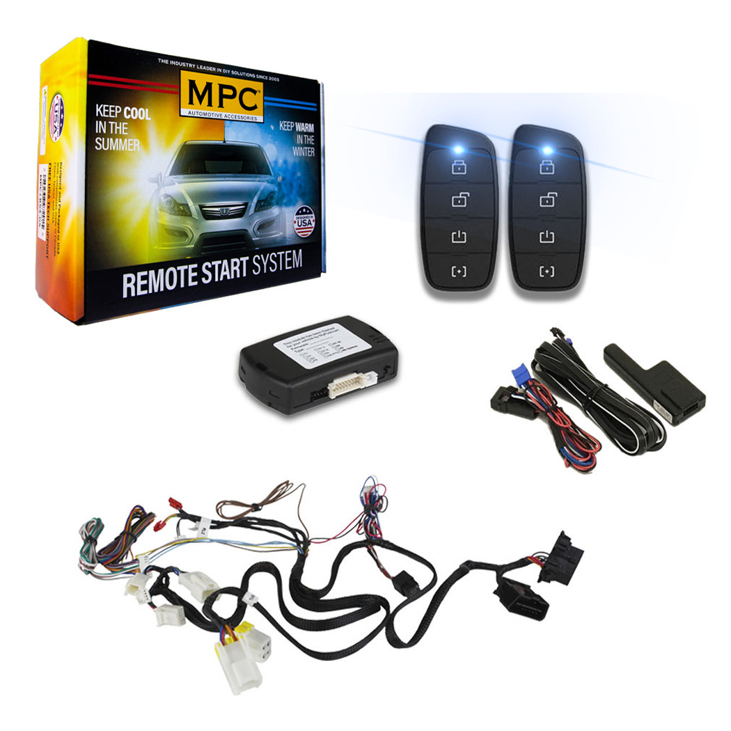 2-Way Remote Start Kit For 2015-2017 Infiniti Q70L Push-To-Start