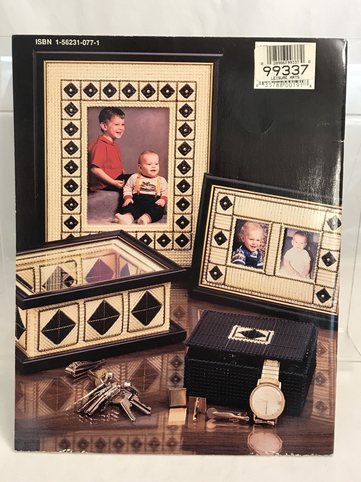 Diamonds For Him Plastic Canvas booklet masculine gifts Father's Day car husband