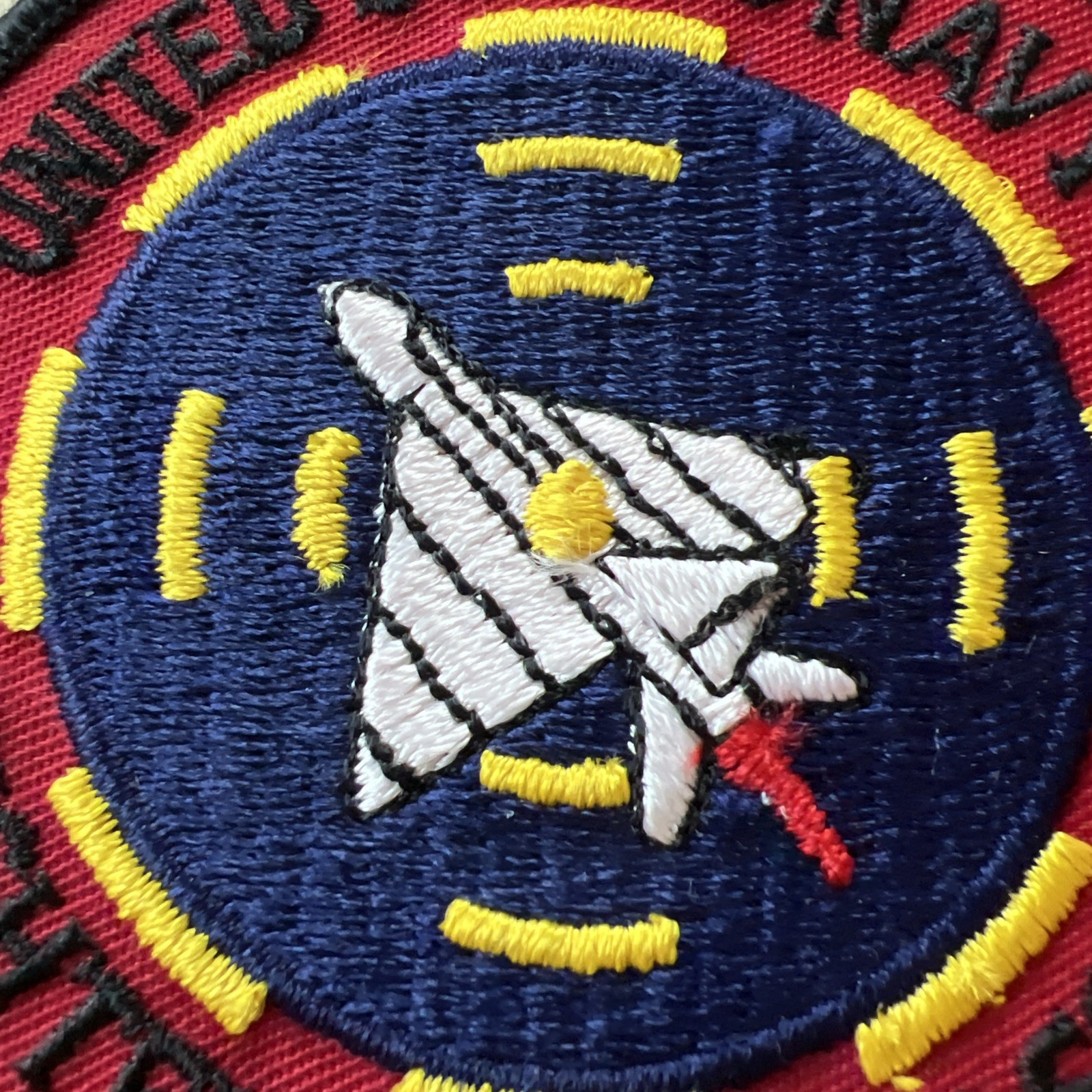 Vintage USN US Navy Fighter Weapons School Patch