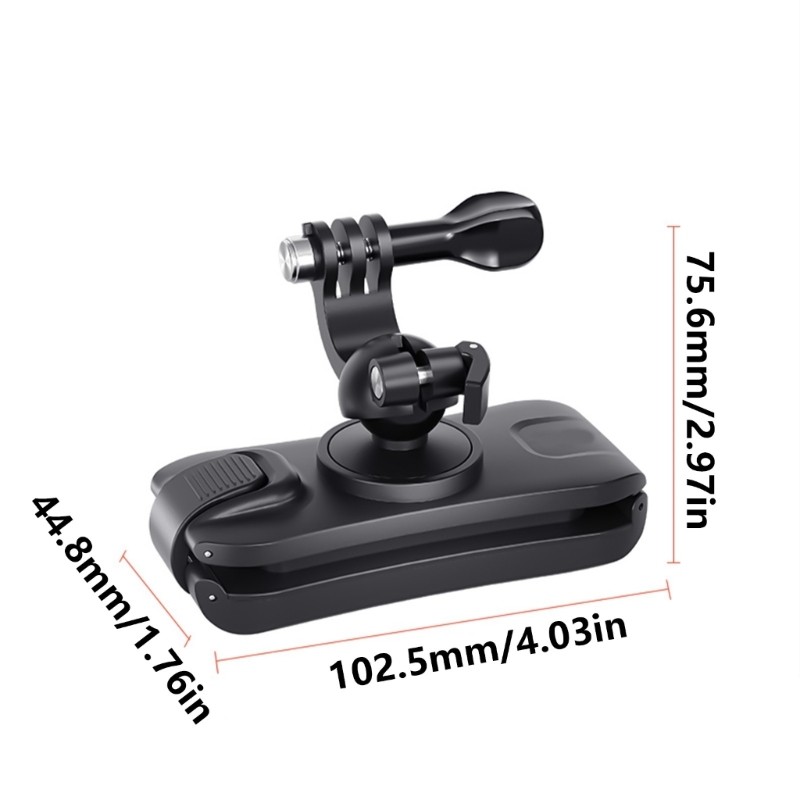 Backpack Strap Mount Quick Clip For Camera Phones for 0.5-10mm Thickness Strap